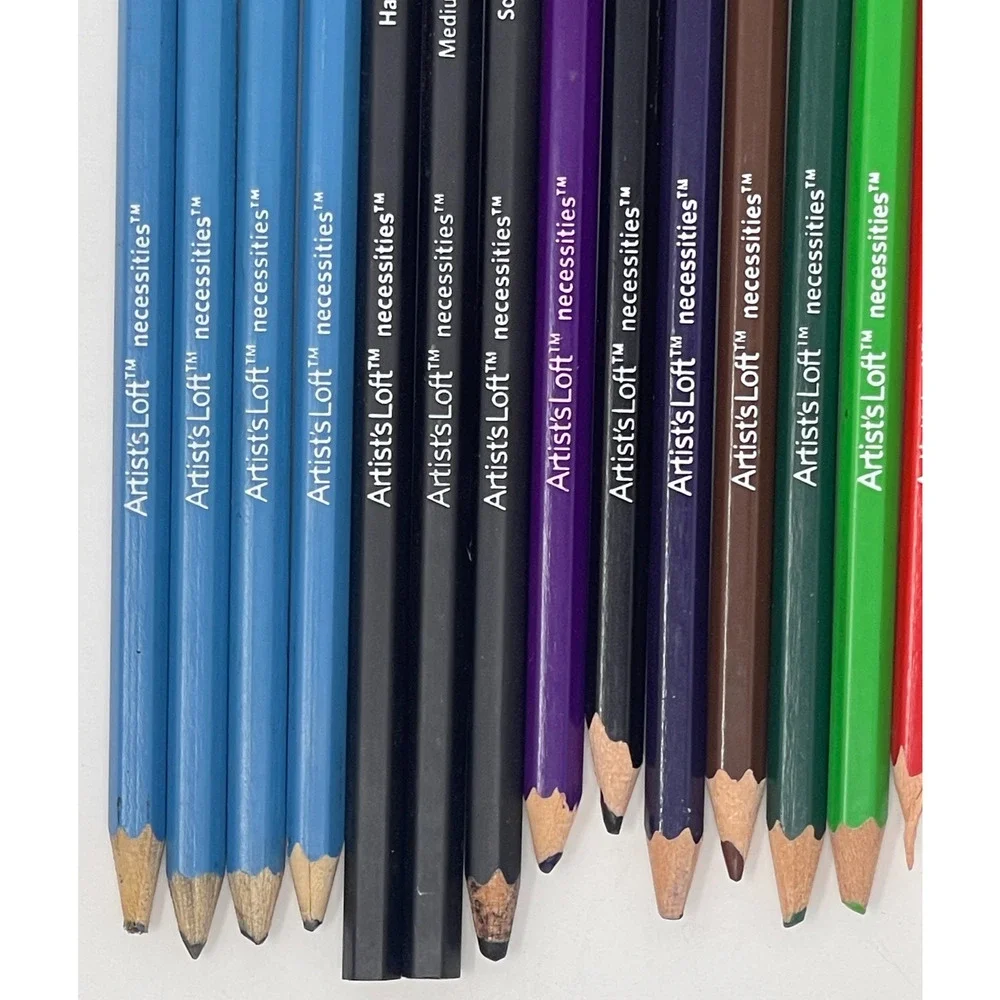 Lot 161 Colored Pencils Art 101 Crayola Artist Loft Scholastic Bulk Drawing Set